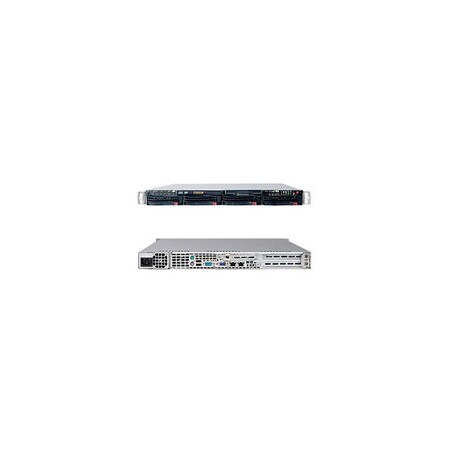 Supermicro SuperServer LGA775 560W 1U Rackmount Server Barebone System (Black) SYS-5015B-NTB